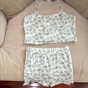 Floral Print Sleepwear Set